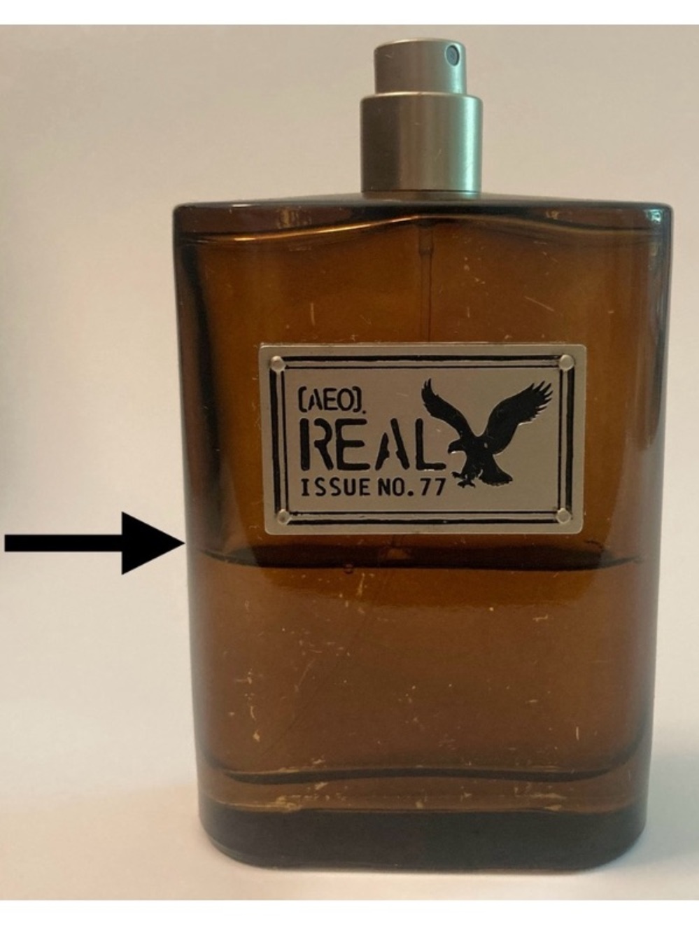 40% full American Eagle AEO Real Issue No 77 Eau De Cologne 3.4 oz Discontinued